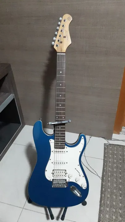 Guitarra Elétrica groonin Azul