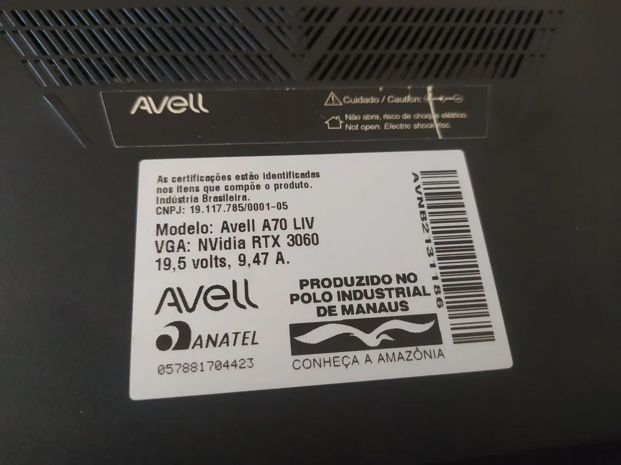 Notebook Avell
