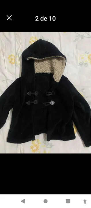 Casaco de plush 2 anos
