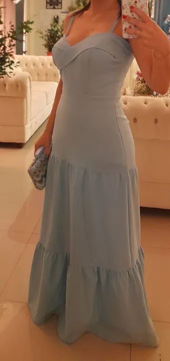 Vestido azul serenity - Foto 2