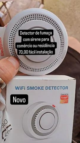 Detector de monóxido de carbono e gás 