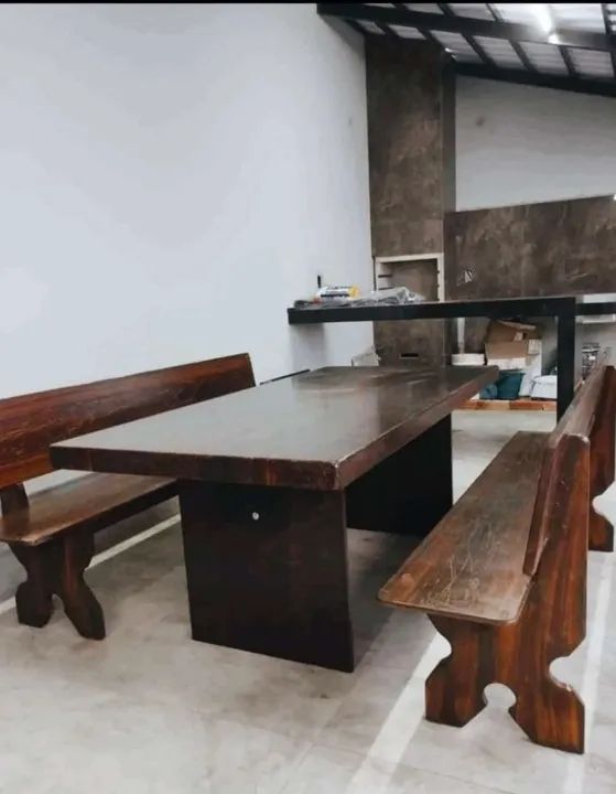 Mesa de ardósia pintada  - Foto 5