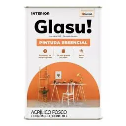 Tinta Acrilica Fosca Suvinil Glasu 18 LT