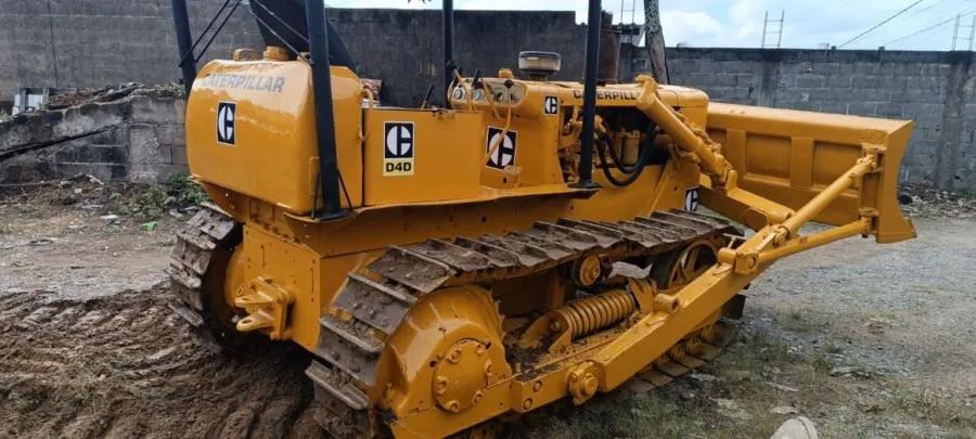 L)TRATOR DE ESTEIRA MARCA CATERPILLA, MODELO D4, ANO 1979. OPERACIONAL - PA9355 - Foto 4