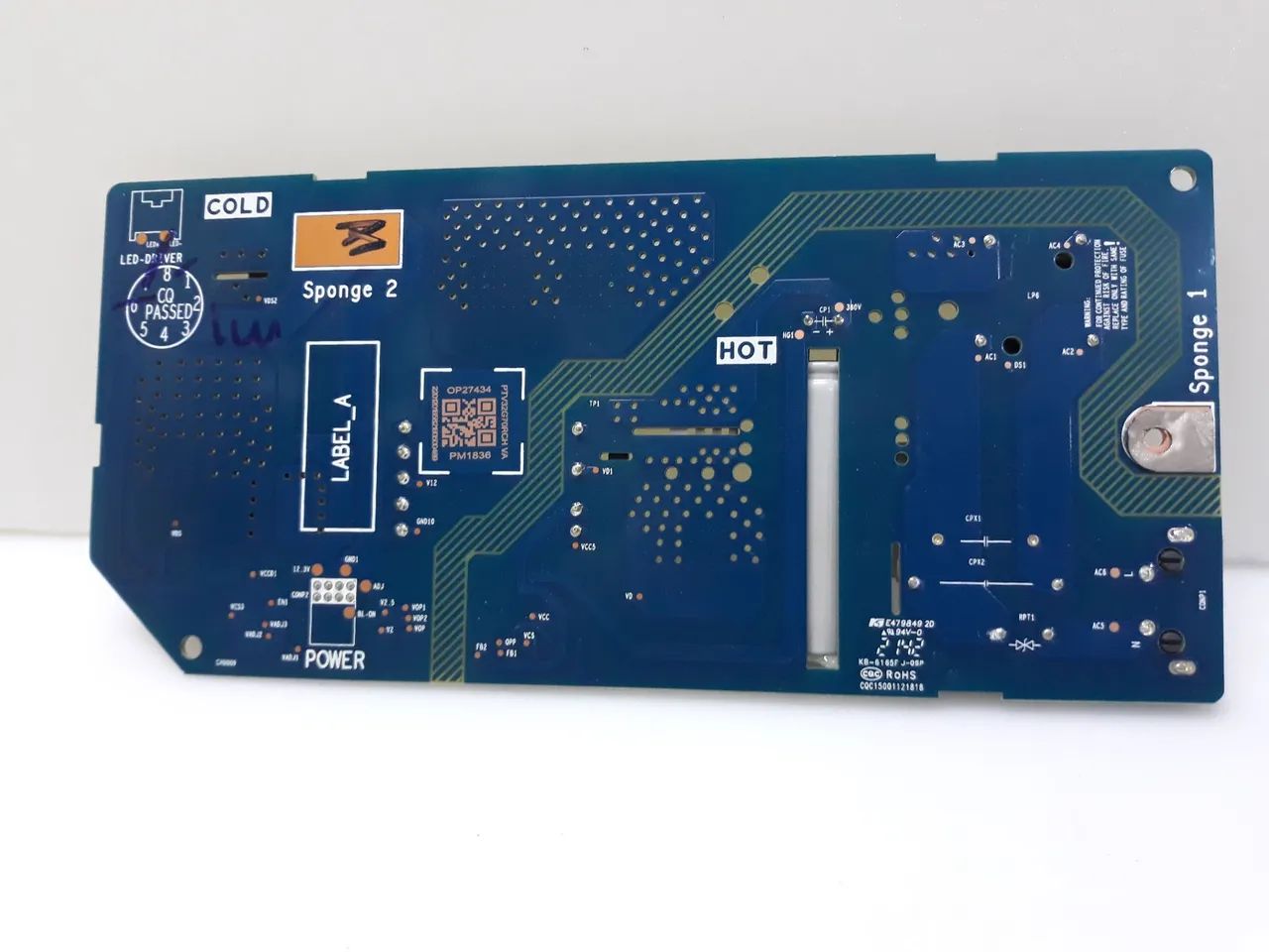Placa de fonte tv Philco. Ptv32g70rch. Usada porém Boa.  - Foto 5