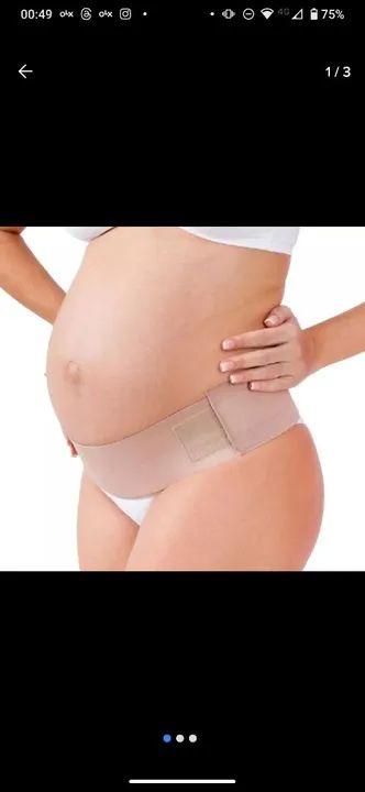 Grávida Faixa sustentação barriga