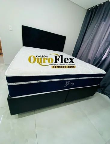 CAMA GARNETT QUEEN!! SUPER LUXO!! - Foto 4