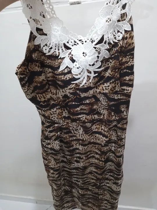 Promoção Vestido com estampa de onça  - Foto 2