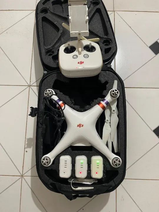 Drone DJI Phantom 3 Advanced - Completo e Pronto para Voar! ? - Foto 5