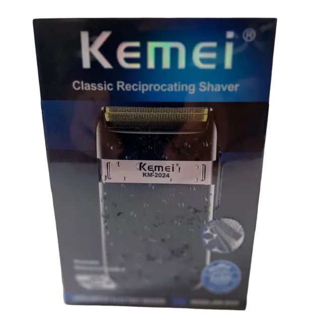 Barbeador elétrico Kemei Km 2024 - Foto 2