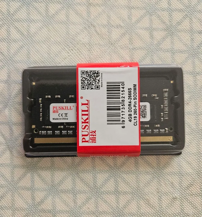 Memória RAM DDR4 p/ notebook ou PC Novas