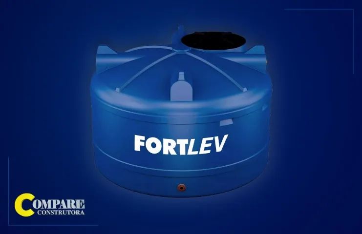 Tanque fort leve 3.000 litros reservatório 