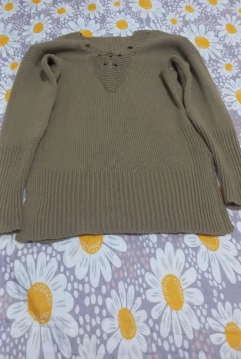 Blusa de lã tamanho M usada.