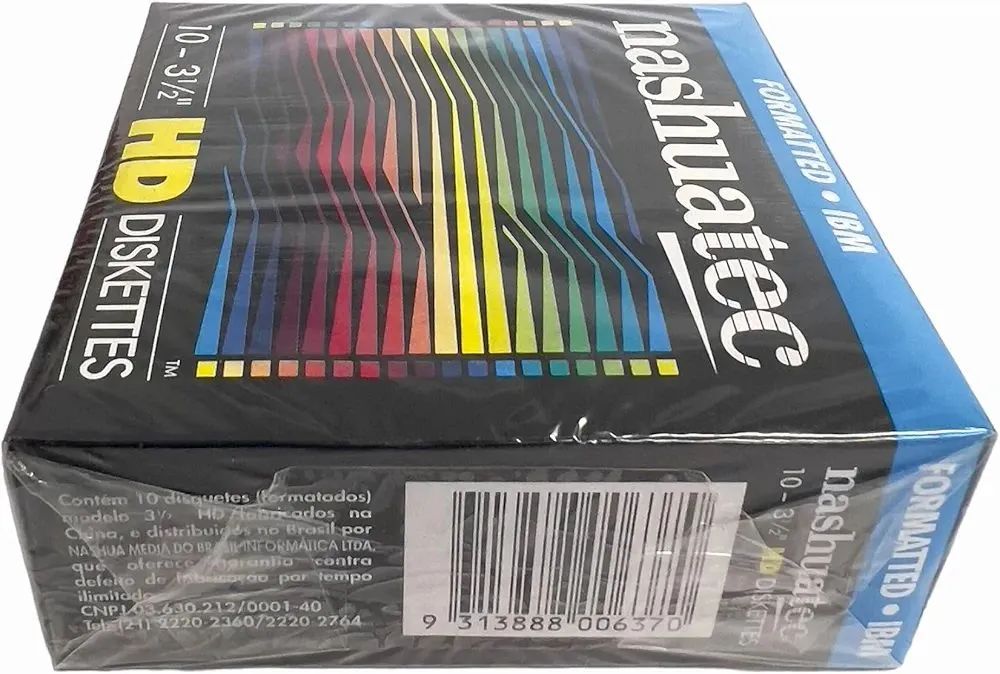 Nashuatec c 9 caixas com 10 disquete cada - Foto 3
