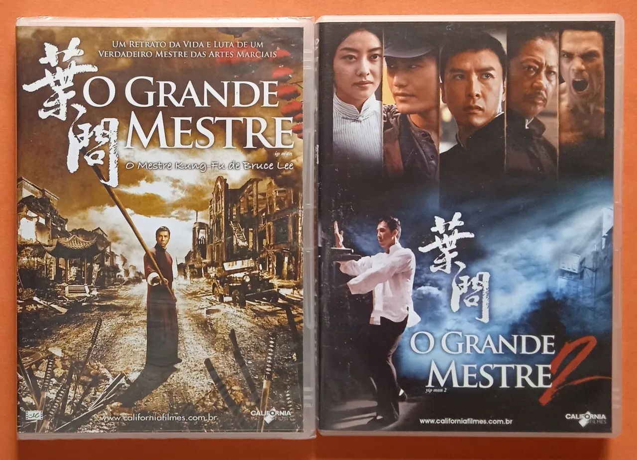 Dvd O Grande Mestre 1 e 2 (IP Man)