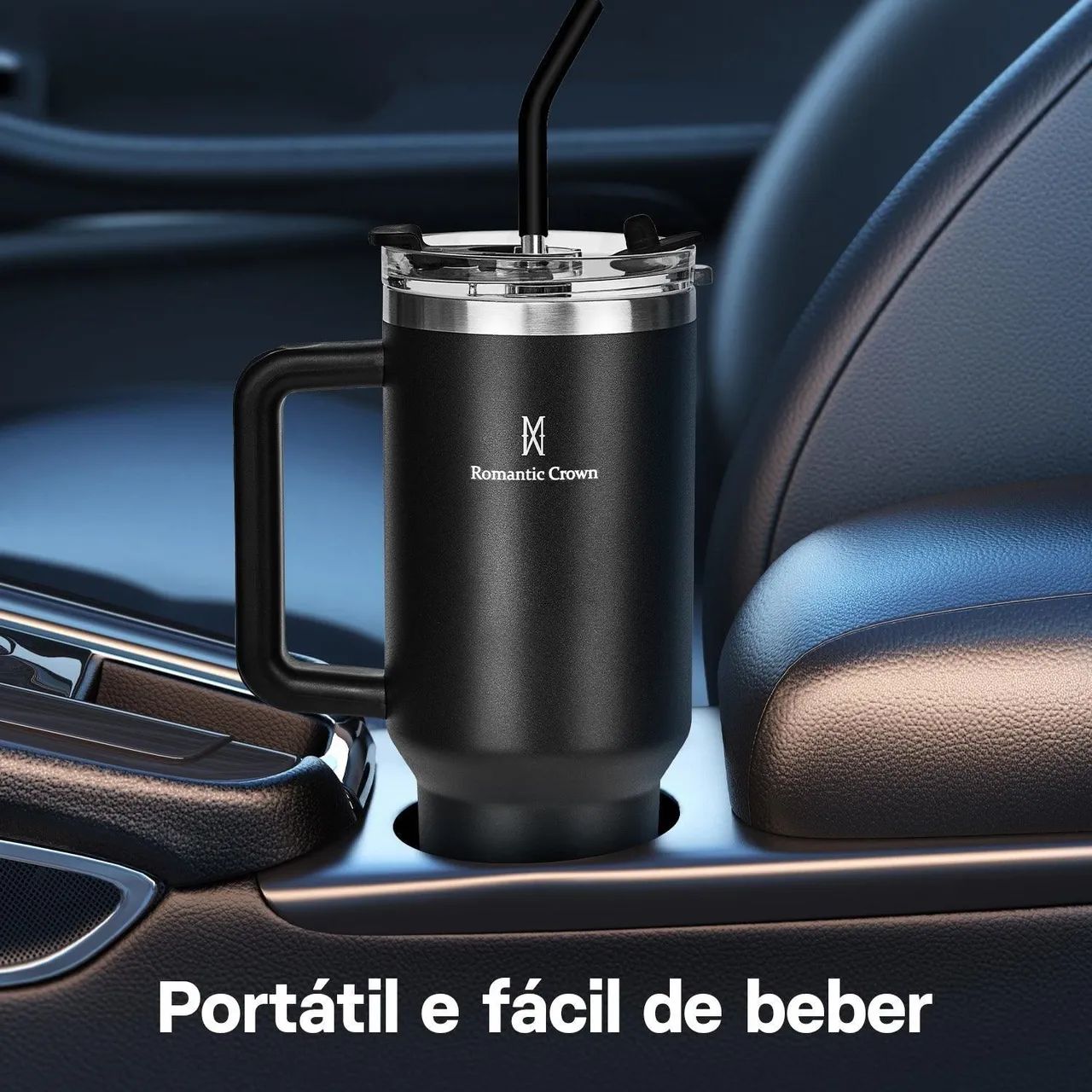 Copo Térmico Romantic Crown 1200ml - Foto 4