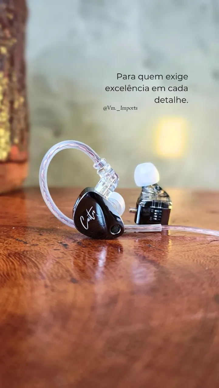 Fone com fio com ajuste de frequência - Castor