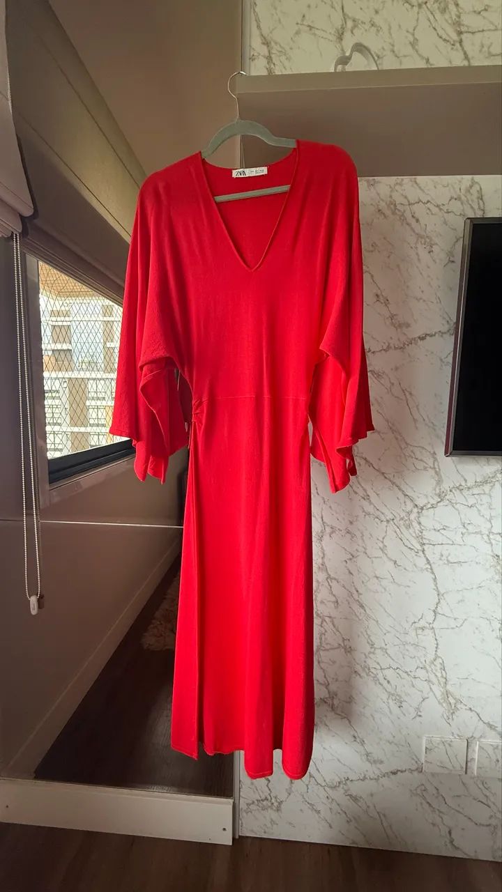 Vestido vermelho Zara - Foto 2