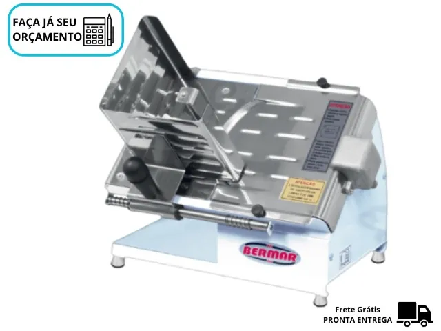 Fatiador de Frios Bermar Lamina 22 Semi Automático Branco