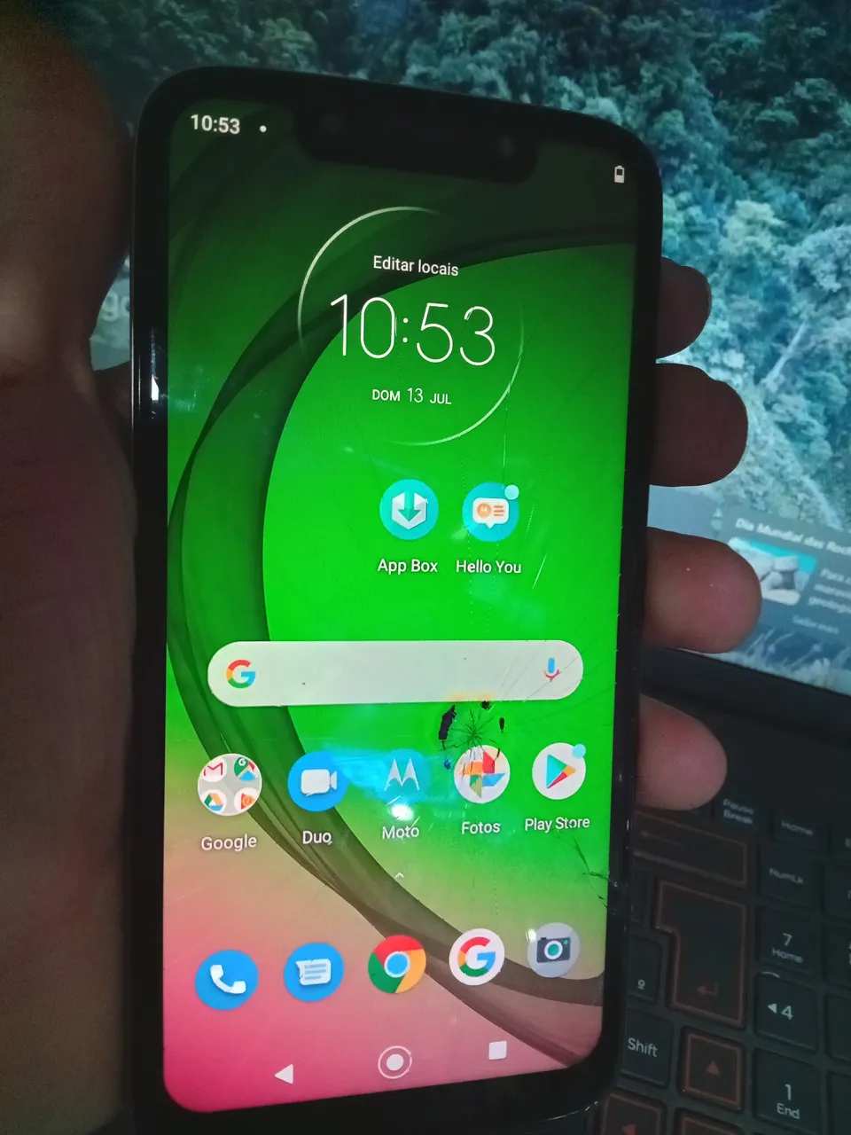 Celular quebra galho