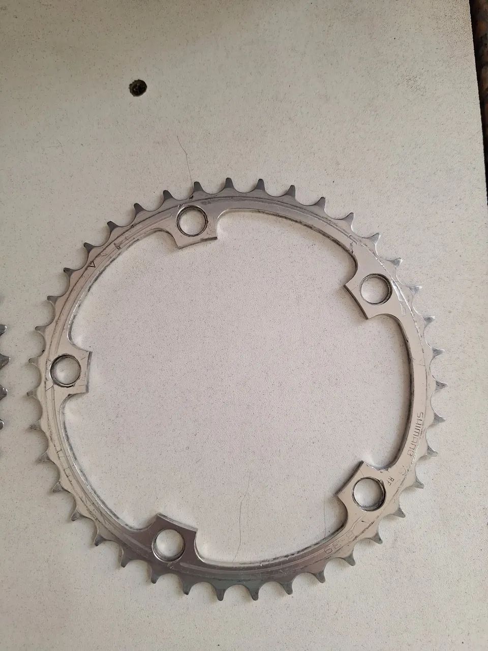 Coroas de speed,  bcd 130 53/39 shimano  - Foto 3