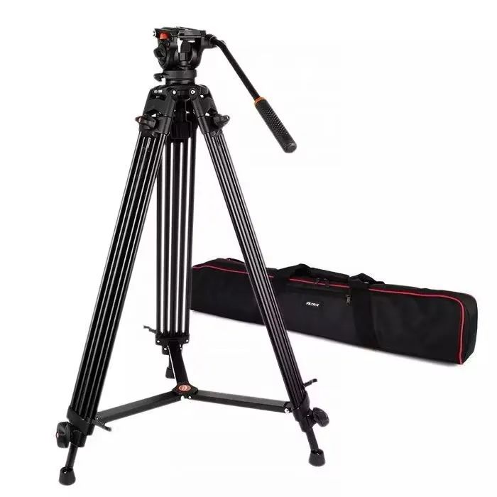 Tripé Profissional  com Cabeça hidráulica  - Foto 2