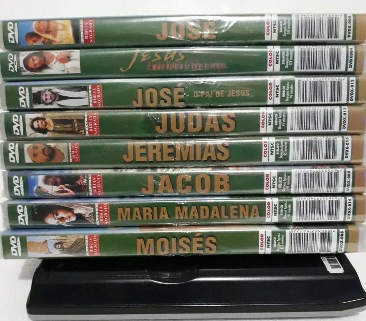 Col com 8 dvds biblicos lacrados - Foto 2