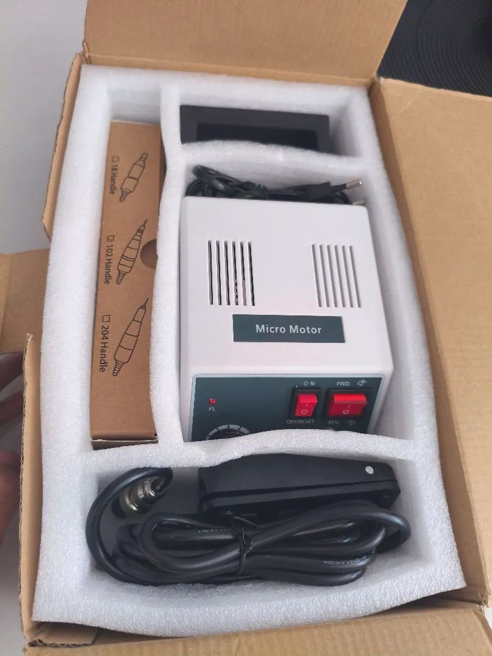 Micro motor Dental 3500RPM 110/220w 102 handle  - Foto 5