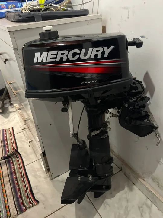 Motor Mercury 5HP - 2024 - Seminovo - Foto 3
