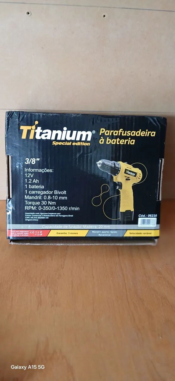 Parafusadeira Titanium Nova! - Foto 3