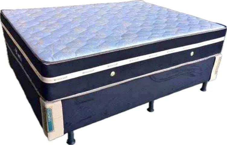Cama box colchão e base 
