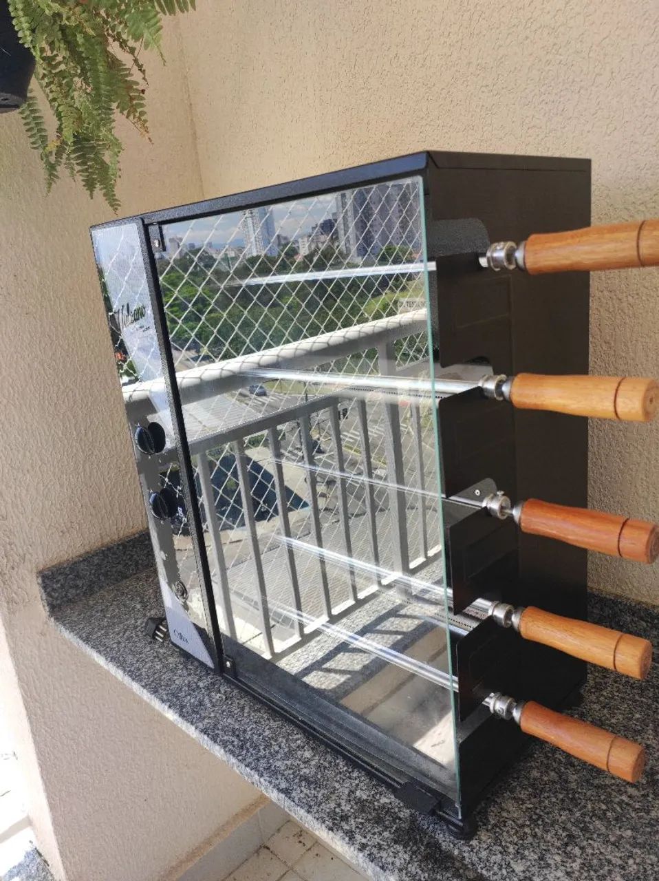 Churrasqueira a Gás Rotativa