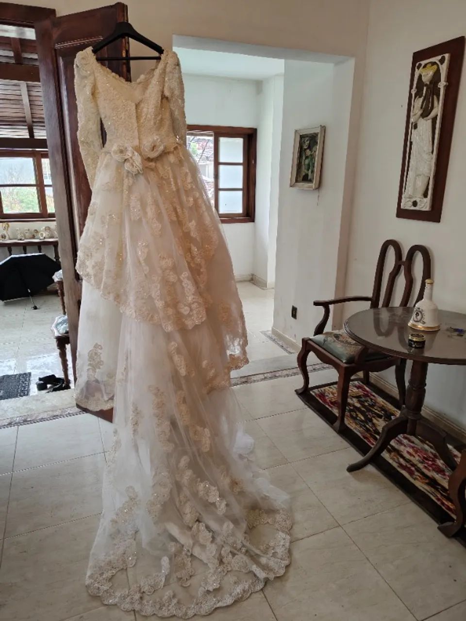 vestido de noiva vintage 250 - Foto 3