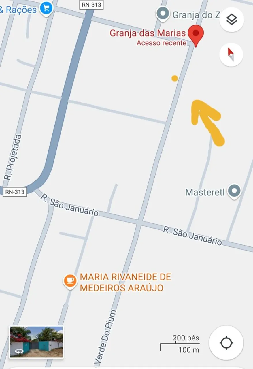 Vendo terreno PIUM 40x30 apenas 40 mil.