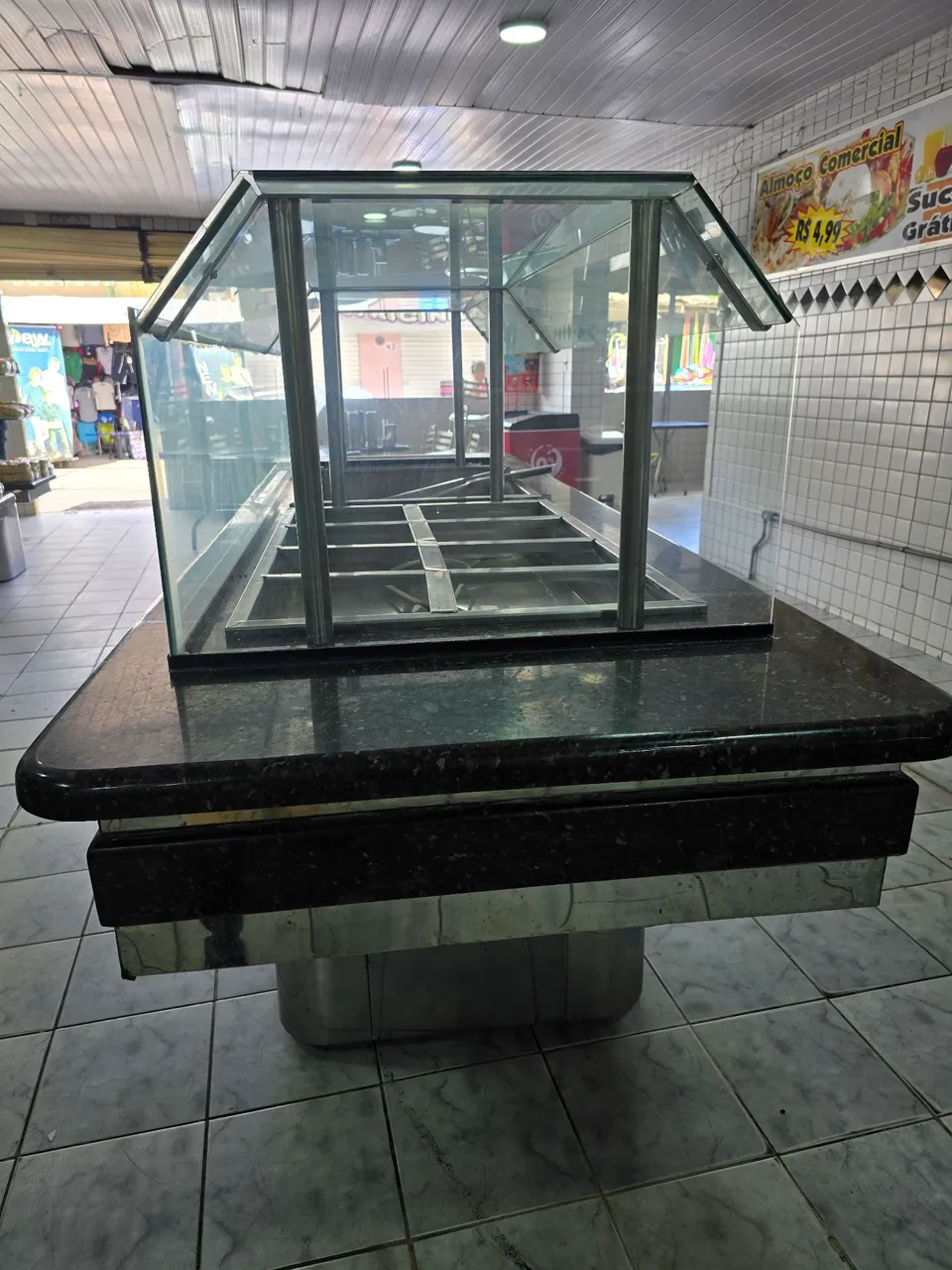 Balcão quente para Restaurante ou Lanchonete