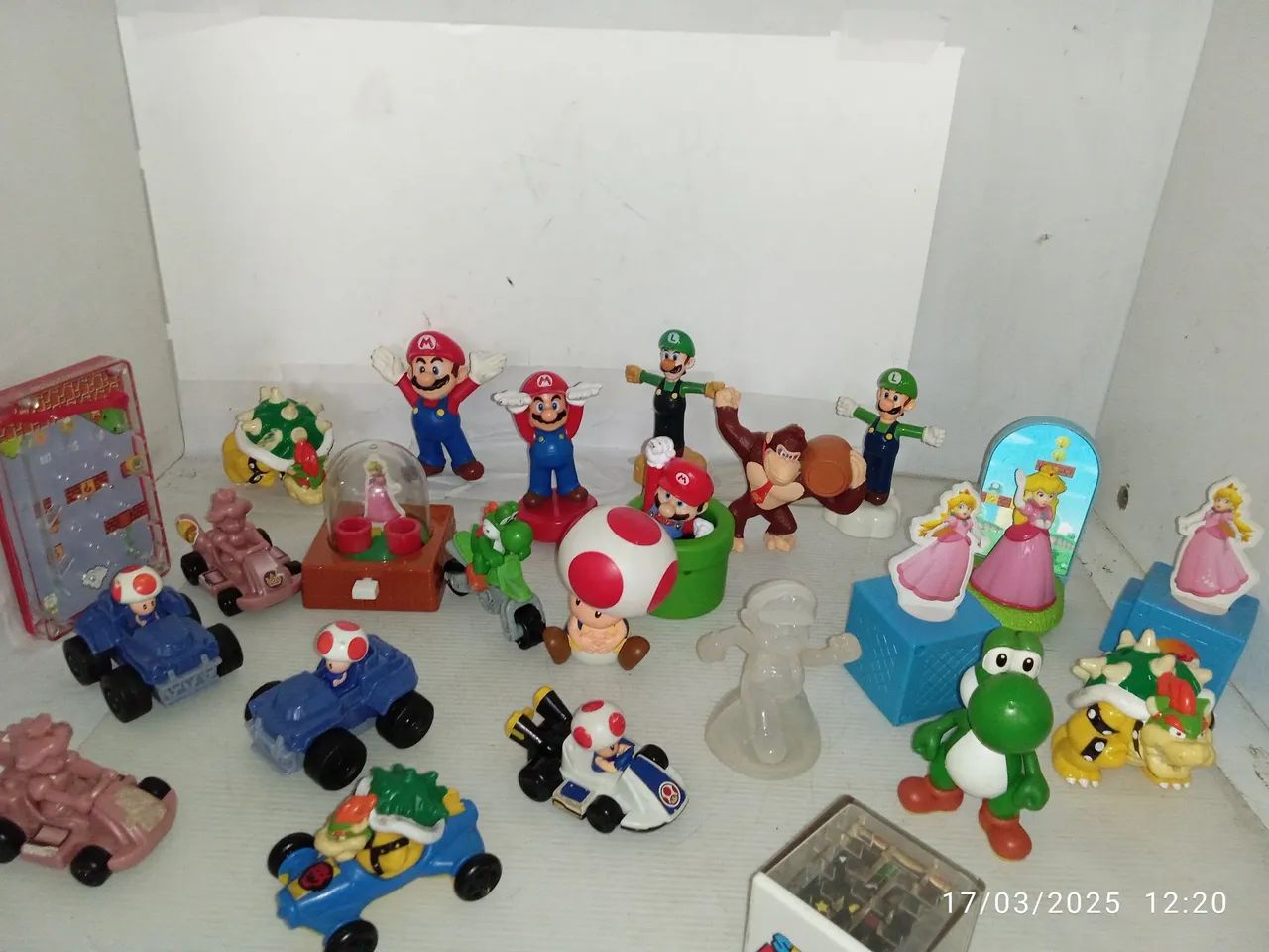 Coleção de Brinquedos Super Mario - Diversos Personagens - Foto 4