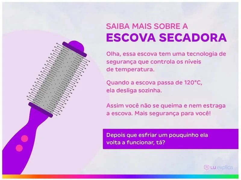 Escova Secadora Mondial ES-02-BI 1200W - Foto 5