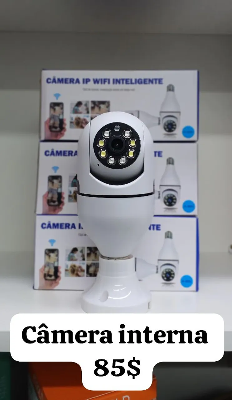 Câmera IP Wifi Inteligente - Visão Noturna