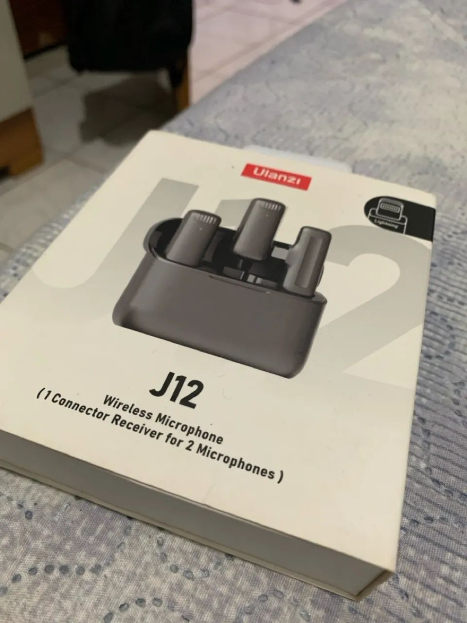 Microfone lapela J12 - Foto 2