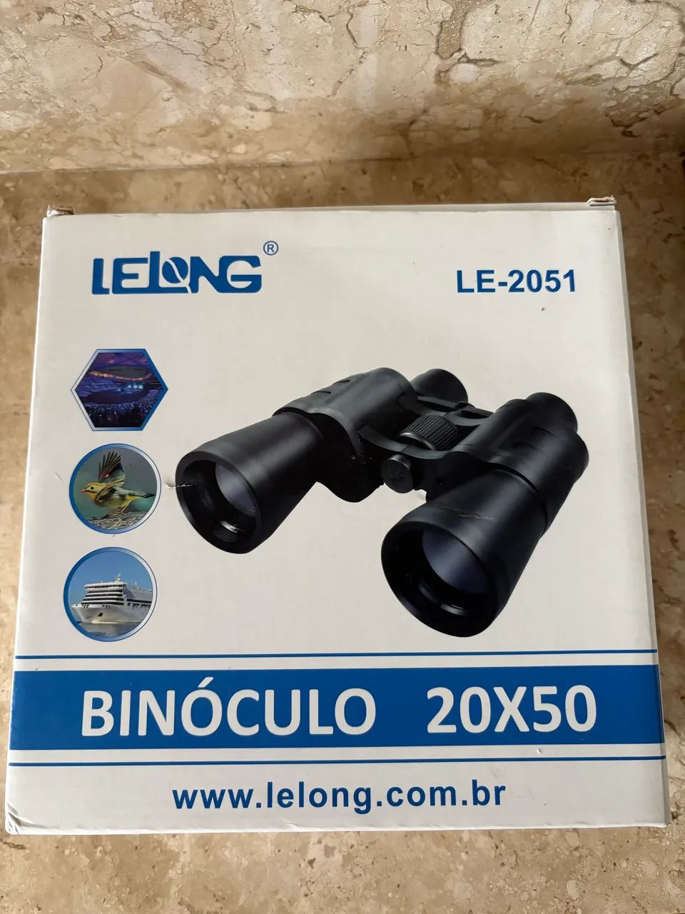Binóculo 20x50 Lelong  - Foto 2