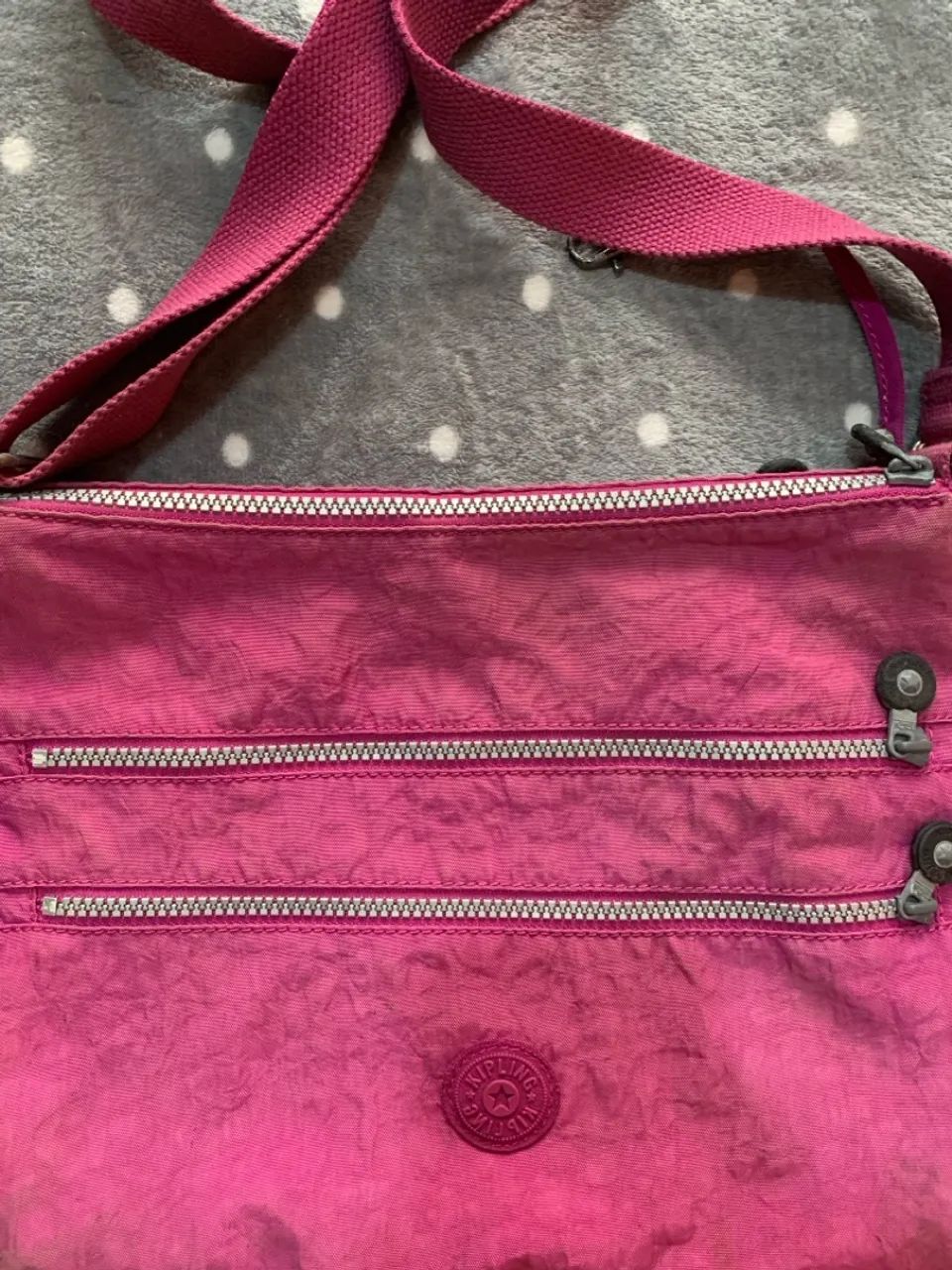Bolsa rosa Kipling original  - Foto 5