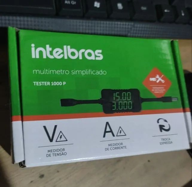 Multímetro Simplificado Tester 1000 P Intelbras64311389324674120