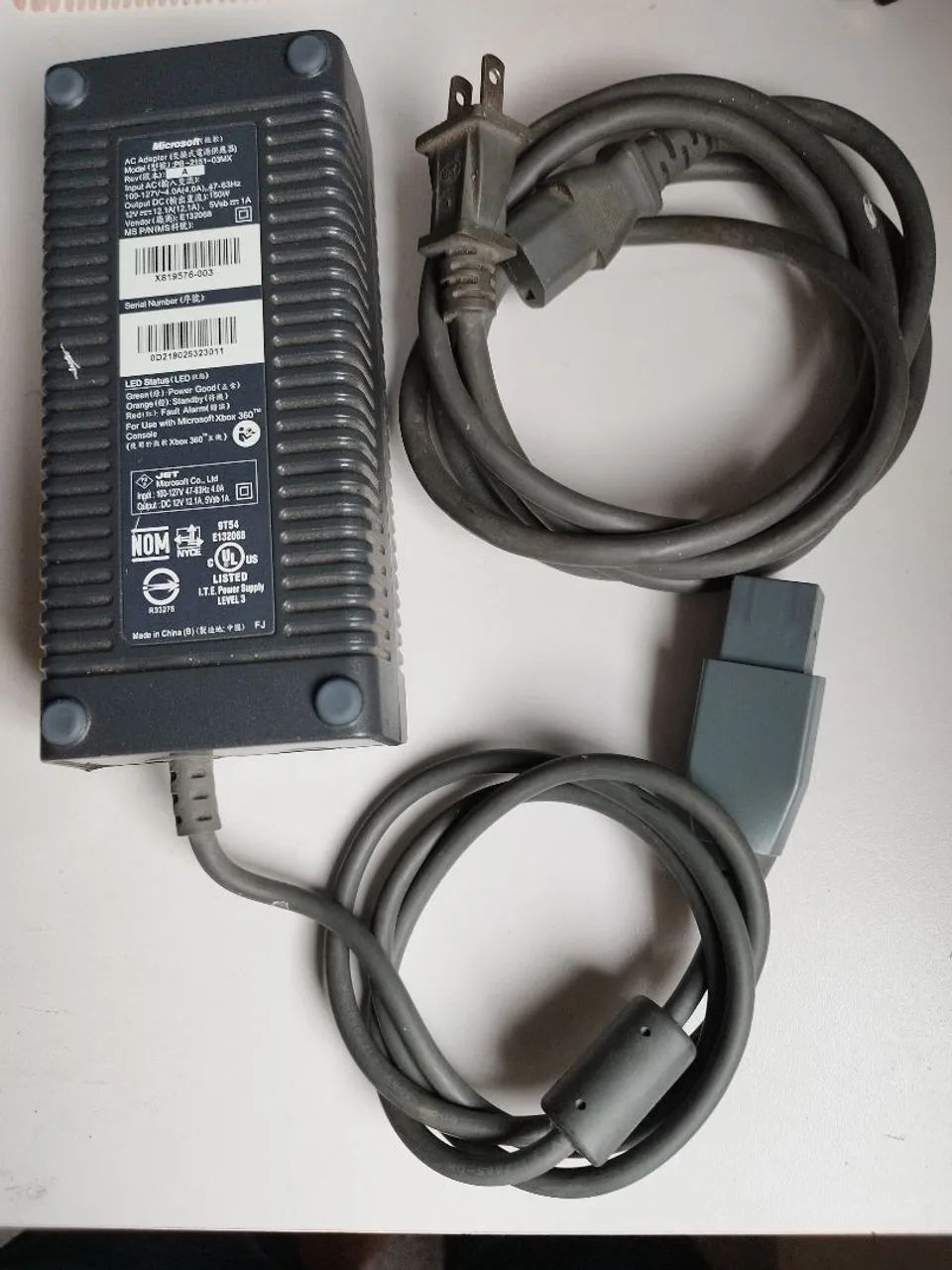 Xbox 360 - Fonte de Energia Original