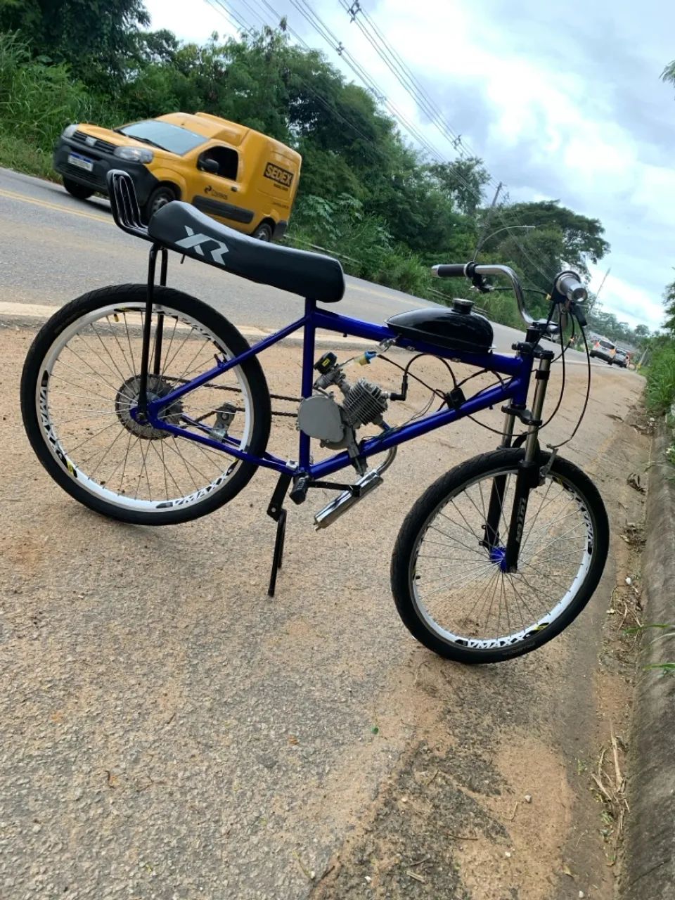 Bike Motorizada 80cc nova com nota fiscal do motor e quadro - Foto 4