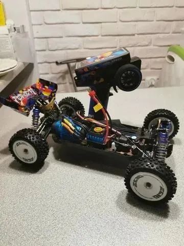 Carrinho de Controle Remoto Motor Brushless 124007 75KM/h brinquedo - Foto 3