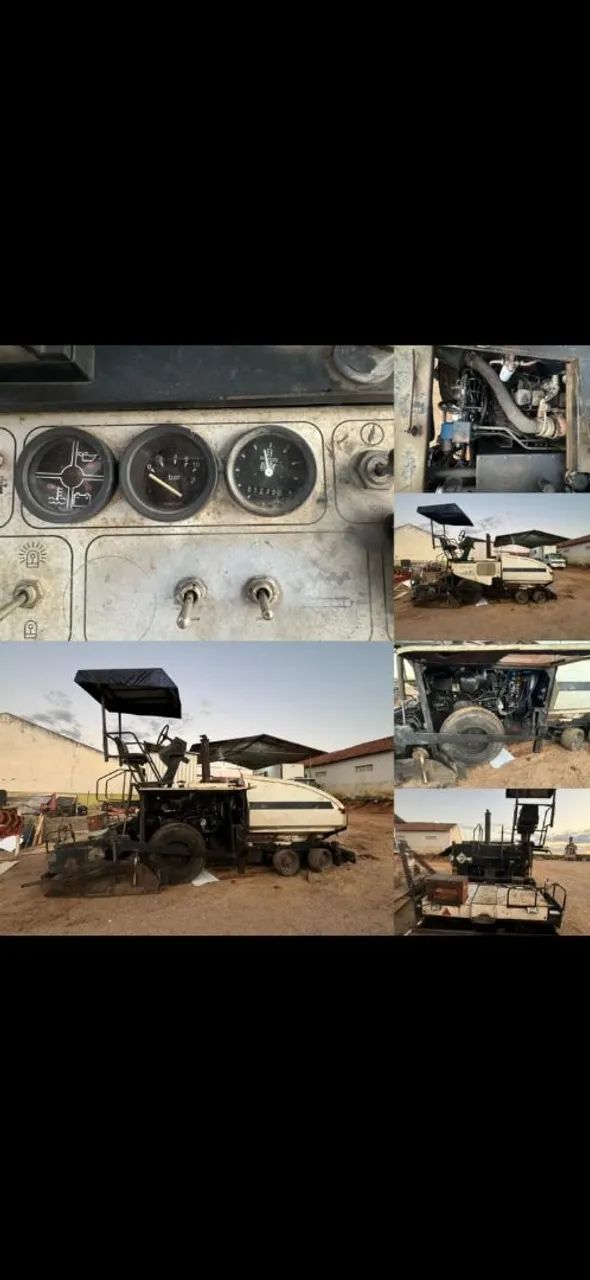 vibroacabadora terex vda 421