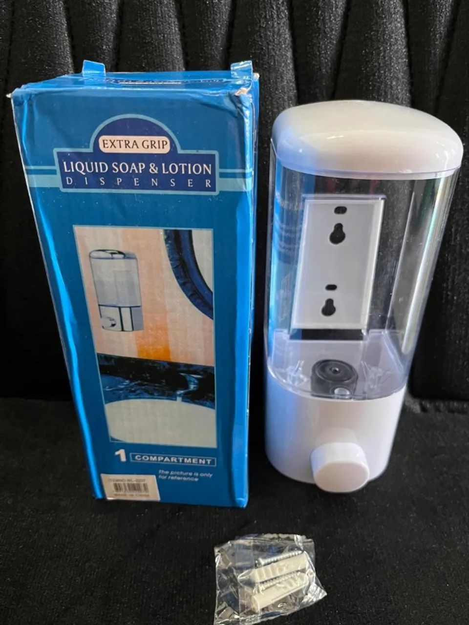 Suporte Dispenser de Parede Sabonete Líquido/Shampoo/Detergente 500ML - Foto 2