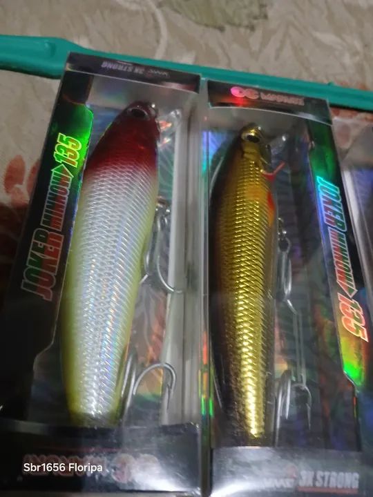 Iscas artificiais para pesca joker 135 - Foto 5
