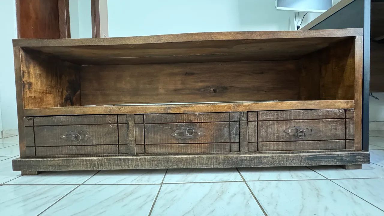 Rack de madeira  - Foto 2