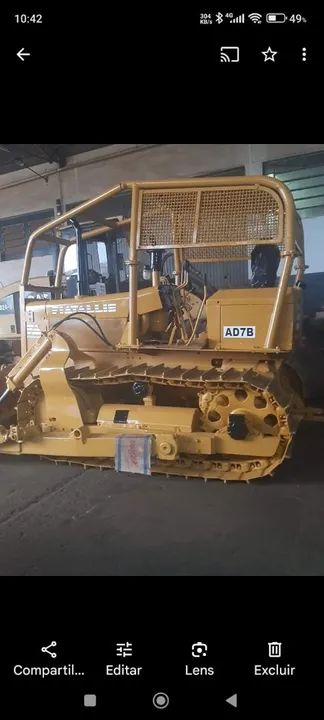 Trator de esteira AD7B - Foto 2
